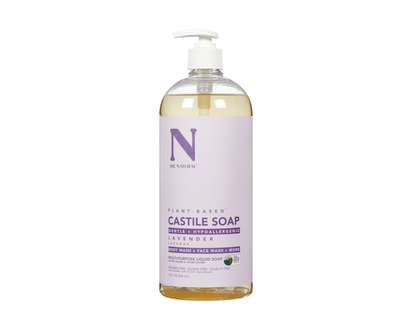 Dr. Natural Multi-Purpose Liquid Soap Castile Soap Lavender - 946.0 ML