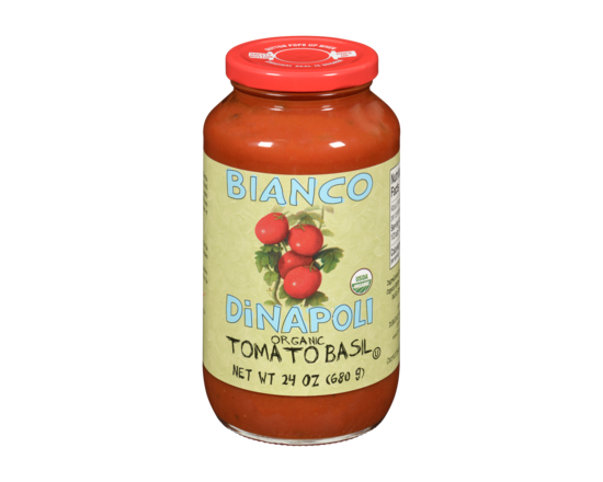 Organic Tomato Basil Sauce - 680.0 G