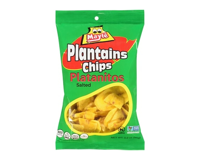 Mayte Maduritos Plantain Chips, Salted - 95.0 G