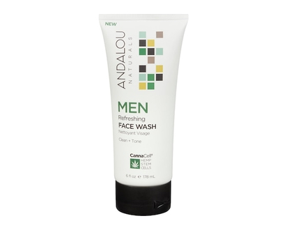 Andalou Naturals Men's Refreshing Face Wash - 178.0 ML