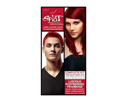 Splat Complete Color and Bleach Kit, Luscious Raspberries - 1.0 EA