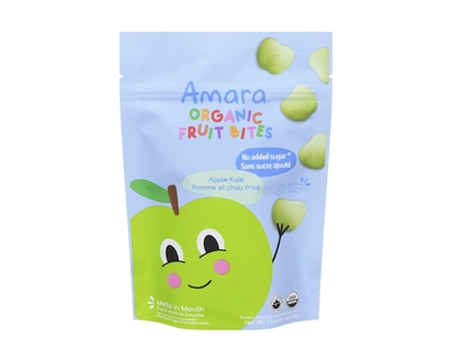 Amara Organic Fruit Bites Apple Kale - 23.0 G