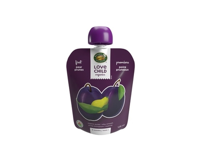 Love Child Organics Organic Pear/Prunes Puree - 128.0 ML