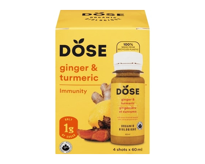 Dose Shots Ginger & Turmeric - 60.0 ML