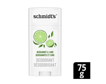 Schmidt’s Désodorisant d'Origine Naturelle bergamot & lime - 75.0 G