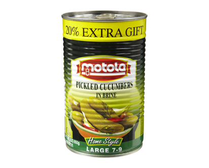 Motola Kosher Pickled Cucumbers in Brine - 670.0 G