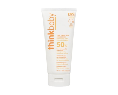 Thinkbaby Suncare, Baby Mineral Based Sunscreen Lotion SPF 50+ - 177.0 ML