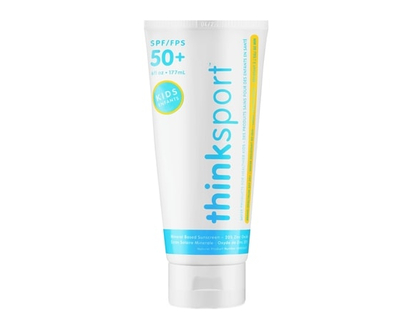 Thinksport Kids Safe Mineral Sunscreen SPF 50+ - 6 OZ