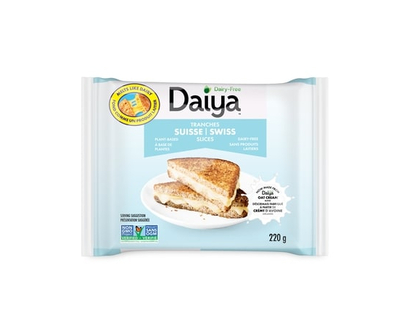 Daiya Dairy Free Swiss Cheese Slices - 220.0 G