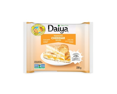 Daiya Tranches Cheddar Sans Produits Laitiers - 220.0 G