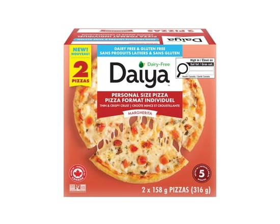 Dairy Free Gluten Free Margherita Personal Size Pizza (2 Pizzas) - 2.0 EA