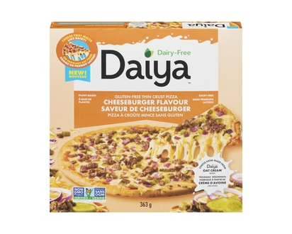 Dairy Free Gluten Free Meatless Cheeseburger Flavour Pizza - 363.0 G