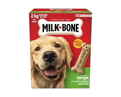 Milkbone Flavor Snacks Dog Biscuit Large - 2.0 KG