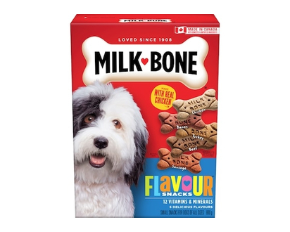 Milkbone Flavour Snacks Small Assorted Meat Flavours Dog Biscuits - 800.0 G
