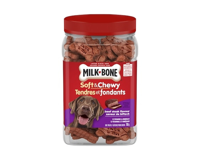 Milkbone Soft & Chewy Beef Steak Flavour Dog Treats - 708.0 G