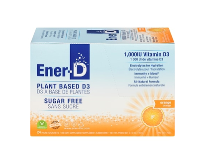 Ener D Sans sucre supplément alimentaire orange - 146.0 G