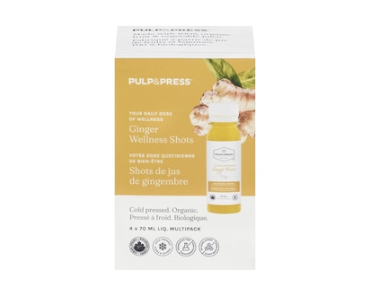Pulp and Press Ginger Wellness Shots - 70.0 ML