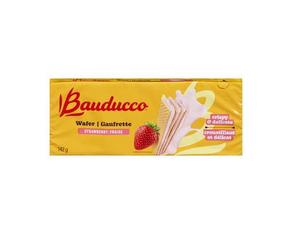 Bauducco Wafer Strawberry - 142.0 G
