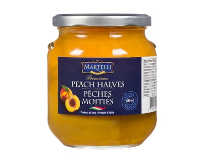 Martelli Premium Peach Halves - 580.0 ML