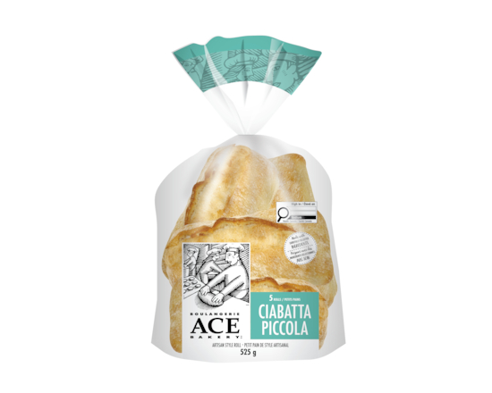 Artisan Style Roll Ciabatta Piccola - 525.0 G