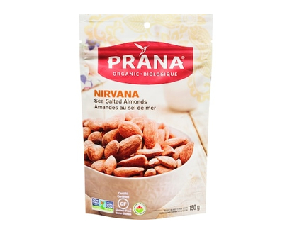 Prana Prana Biologique Nirvana Amandes au Sel de Mer - 150.0 G