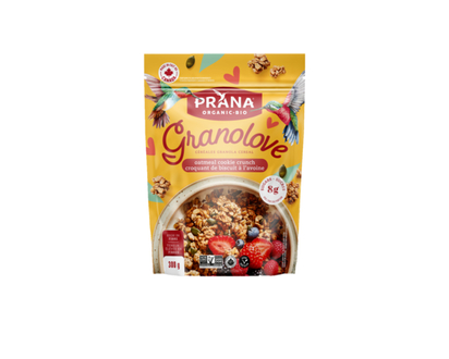 Prana Granola Cereal Granolove Oatmeal Cookie Crunch - 300.0 G