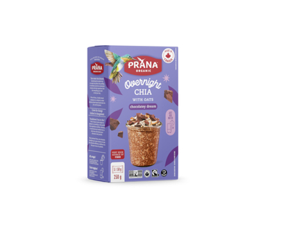Prana Oat & Chia Mix Overnight Chia Chocolatey Dream - 250.0 G
