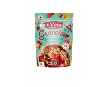 Prana Granola Cereal Granolove Mixed Berries Crunch - 300.0 G