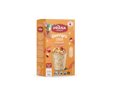 Prana Chia With Oats Overnight Apple Crumble - 250.0 G