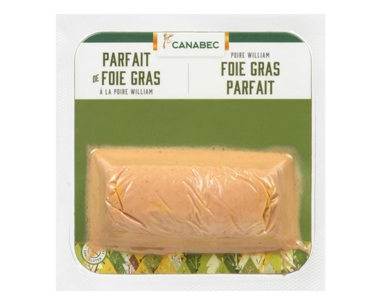 Gibiers Canabec Parfait de foie gras à la poire william - 70.0 G