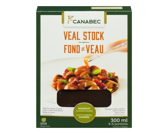 Gibiers Canabec Fond De Veau Frais - 300.0 G