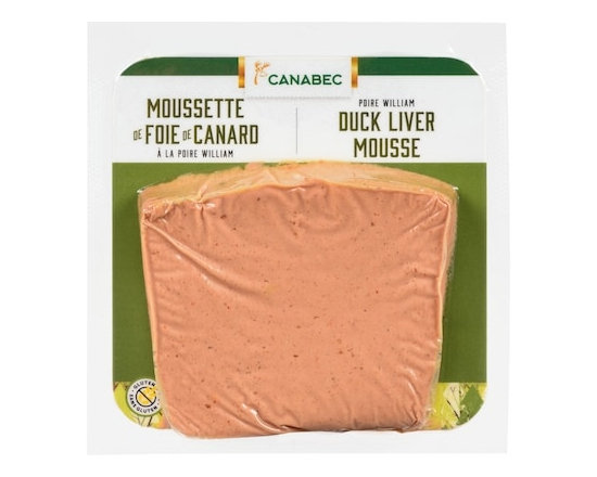 Gibiers Canabec À La Poire William Moussette De Foie De Canard - 90.0 G