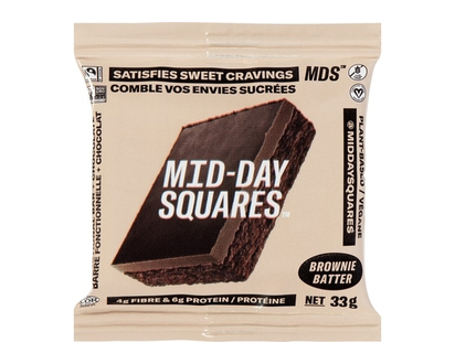 Midday Squares Chocolate Bar, Brownie Batter - 33.0 G