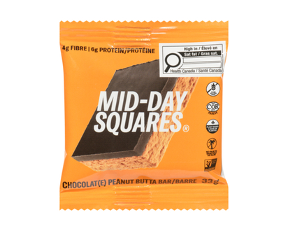 Midday Squares Functional Chocolate Bar Peanut Butta - 33.0 G