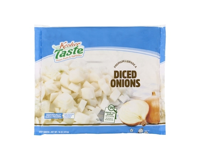 Kosher Taste Oignons en dés - 454.0 G