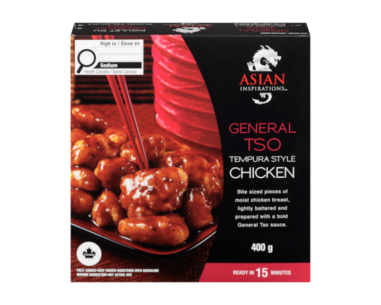 Asian Inspirations Asip Poulet General Tso Tempur - 400.0 G
