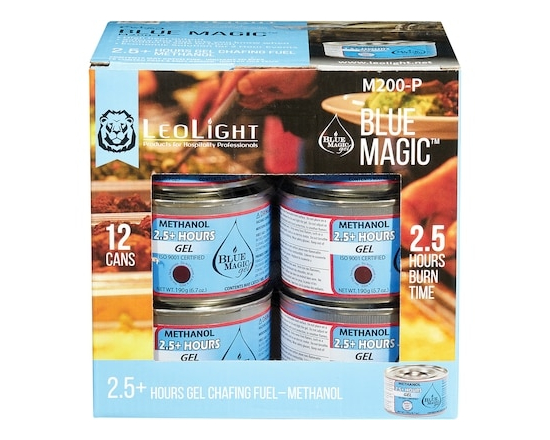 2.5+ Hours Methanol Gel Chafing Fuel 12 Units - 1.0 EA