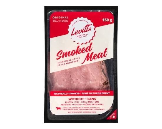 Levitts Smoked Meat Montreal Style Original - 150.0 G