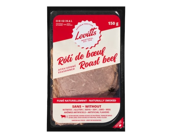 Levitts Roast Beef Seasonned Original - 150.0 G