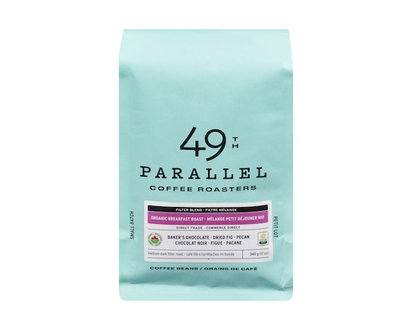 49th Parallel Organic Breakfast Coffee - 340.0 G