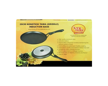 Verka Nonstick Tawa Griddle Induction Base 28cm - 1.0 EA