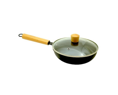 24 cm Wok Long Handle with Lid - 1.0 EA