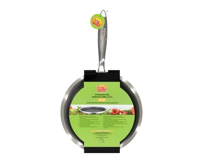 Verka Stainless Steel Nonstick Tawa 3 Ply 28 Cm - 1.0 EA