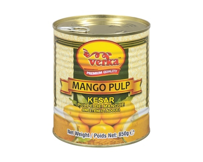 Verka Kesar Mango Pulp Sweetened - 850.0 G