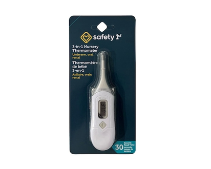 Safety 1St Thermomètre pour chambre de bébé 3-en-1 - 1 CHA