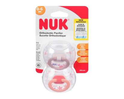 Nuk Fashion Orthodontic Pacifier - 2.0 EA