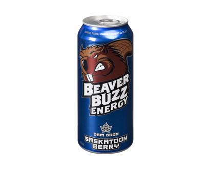Beaver Buzz Energy Drink, Saskatoon Berry - 473.0 ML