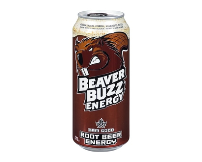 Beaver Buzz Caffeinated Energy Drink Root Beer Energy - 473.0 ML