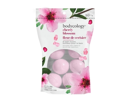 Bodycology Cherry Blossom Bath Fizzies - 8 EA