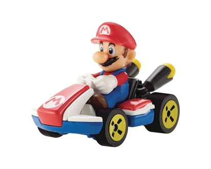 Hot Wheels Voiture moulée Mario Kart, choix varié - 1.0 EA